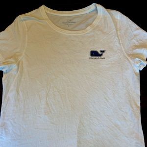 Vineyard Vines White Short Sleeve Shirt Large